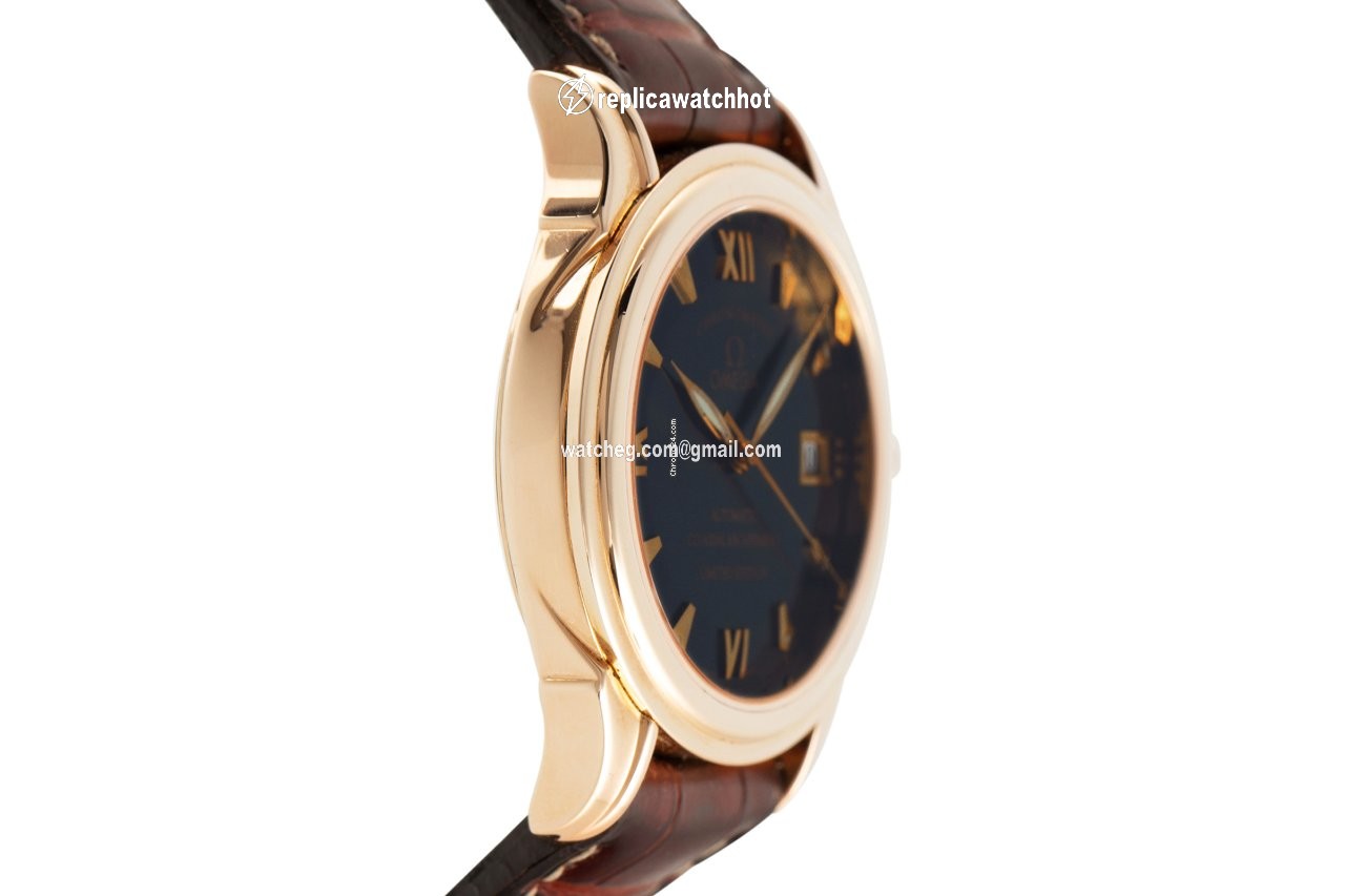Omega De Ville Co-Axial Womens watch Automatic Red gold 5931.81.23 3