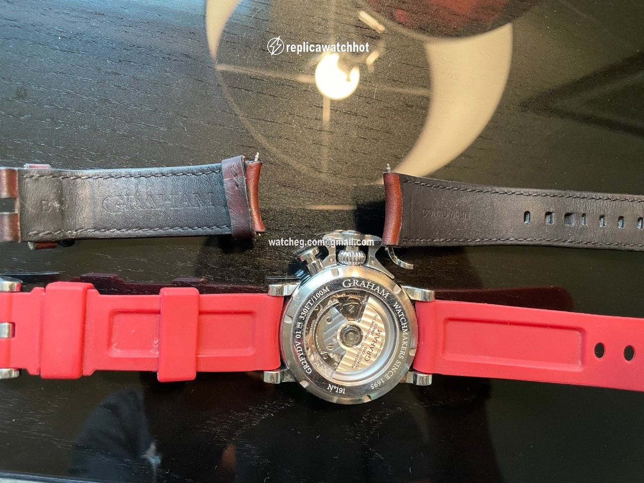 Graham Chronofighter Mens watch Unisex Automatic Steel 2CVAS.U01A.L129S 3