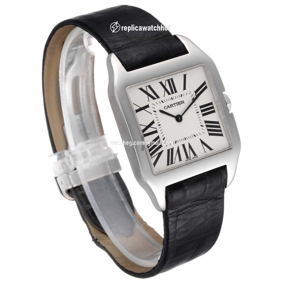 Cartier Santos Dumont Mens watch Unisex Manual winding White gold W2007051 3