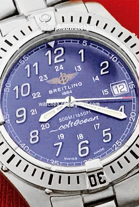 Breitling Colt Mens watch Unisex Quartz Steel A64350 3