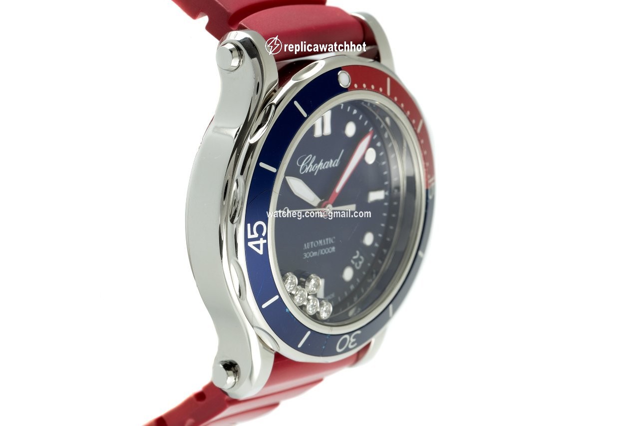 Chopard Happy Diamonds Womens watch Automatic Steel 278587-3002 3