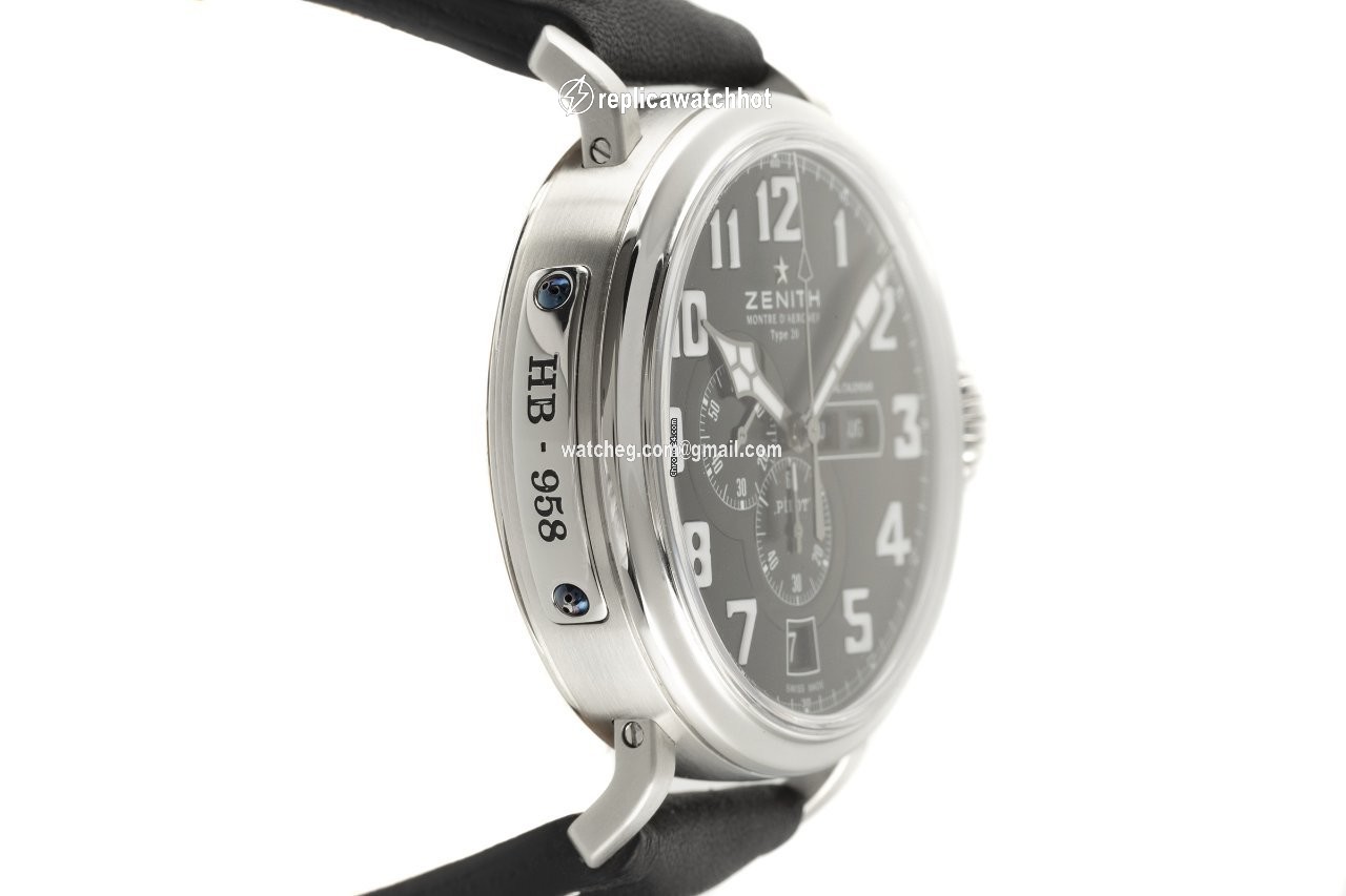 Zenith Pilot Type 20 Annual Calendar Mens watch Unisex Automatic Steel 03.2430.4054 21.C721 3