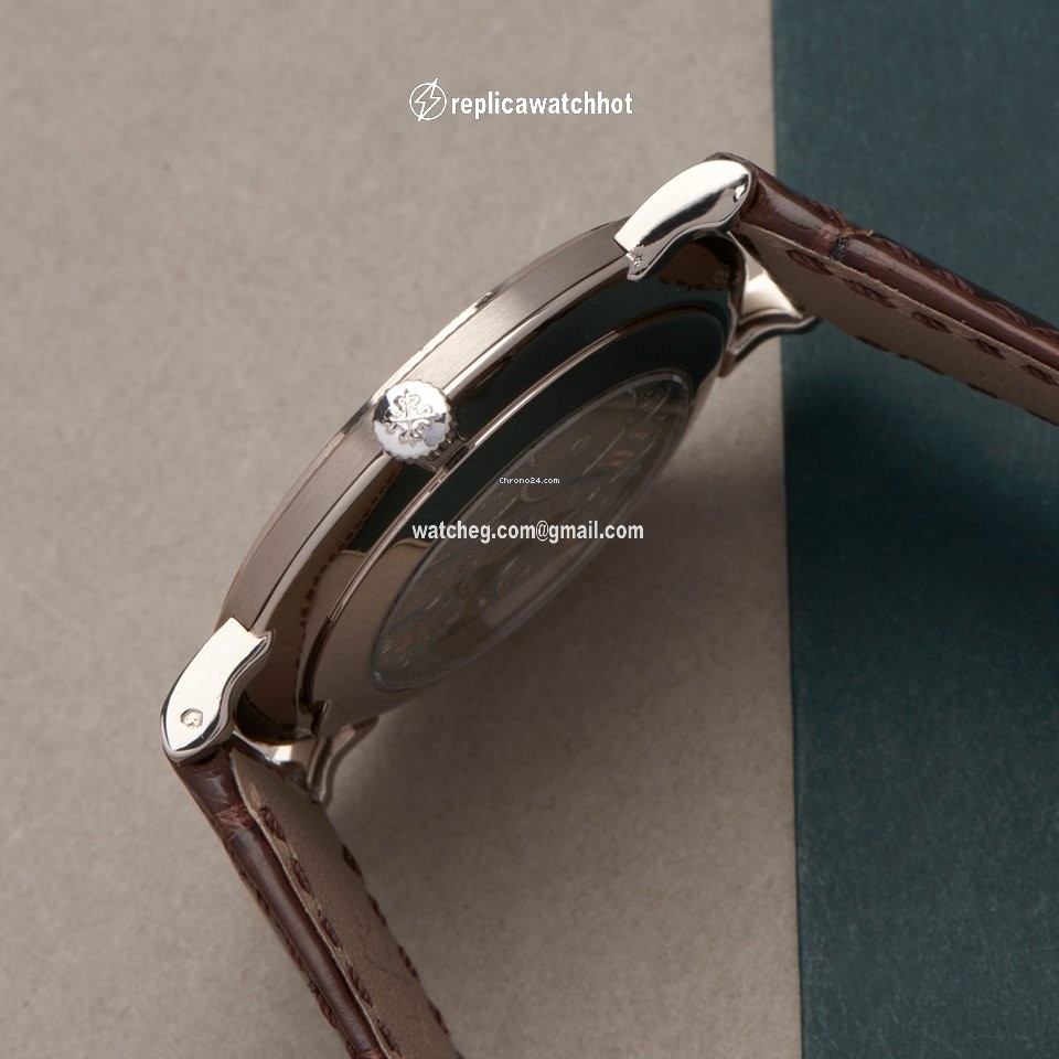 Patek Philippe Calatrava Mens watch Unisex Manual winding White gold 5119G-001 3