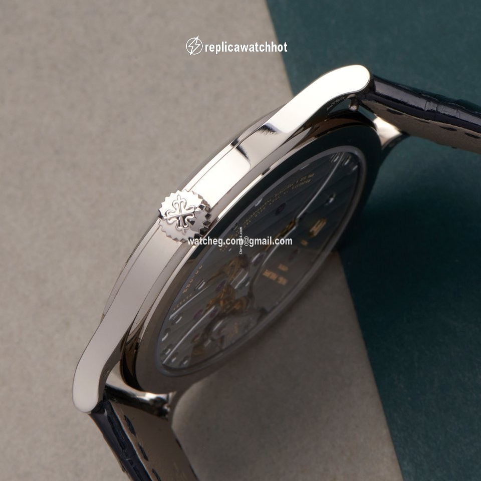 Patek Philippe Calatrava Mens watch Unisex Manual winding White gold 6119G-001 3
