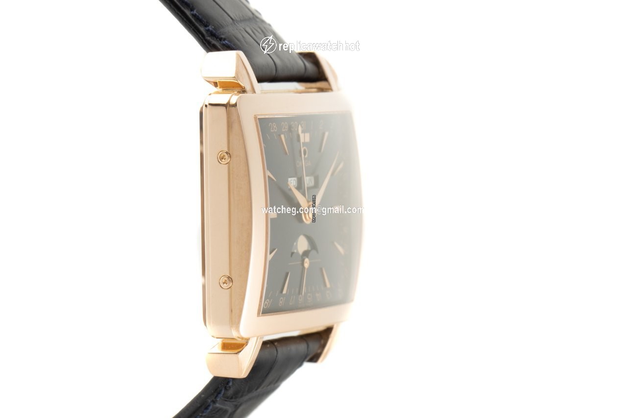 Omega Museum Mens watch Unisex Automatic Red gold 5701.80.03 3