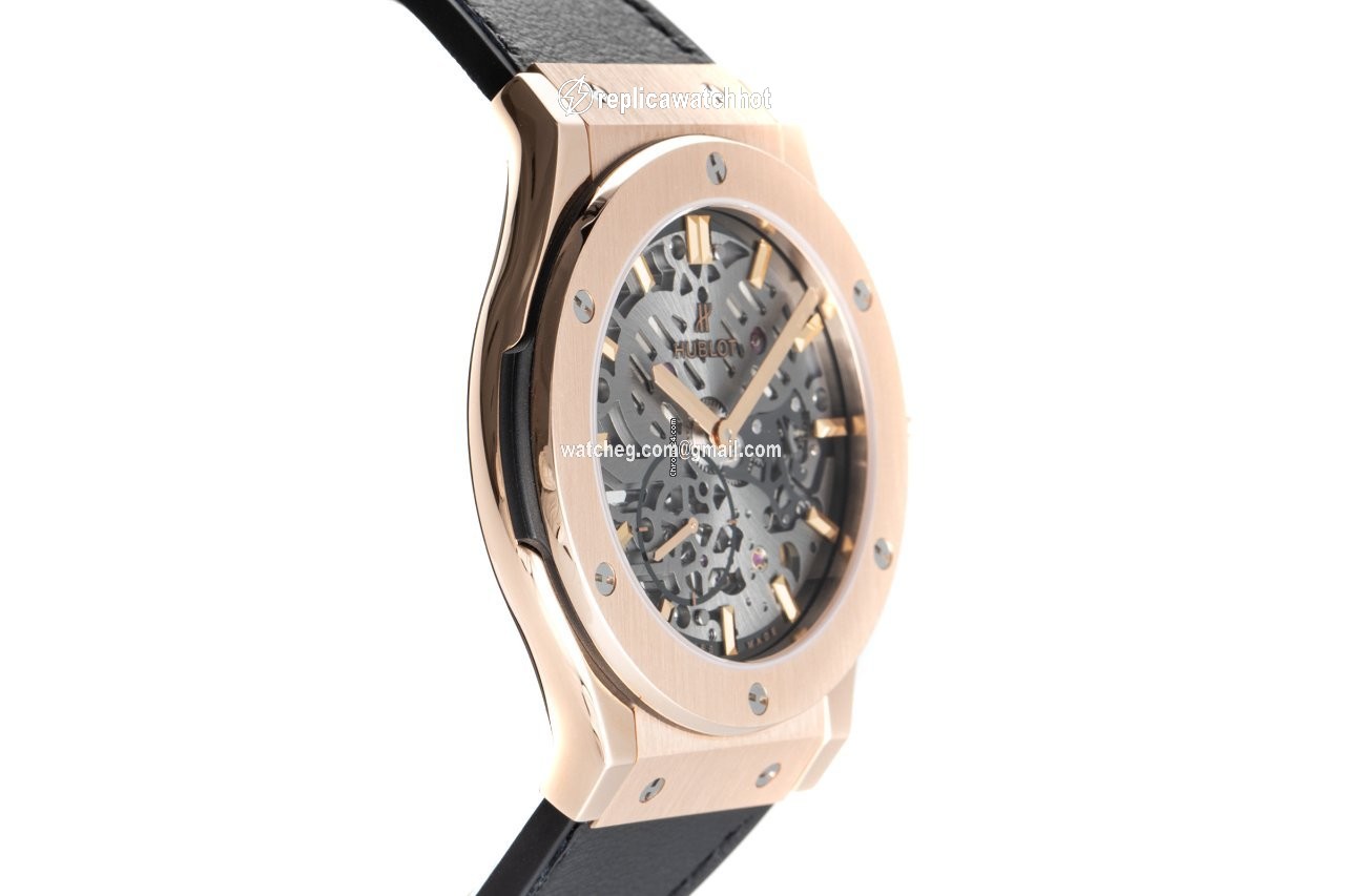 Hublot Classic Fusion Ultra-Thin Mens watch Unisex Manual winding Yellow gold 515.OX.0180.LR 3
