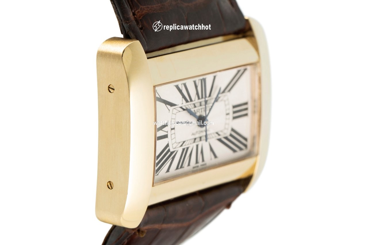 Cartier Tank Divan Mens watch Unisex Automatic Yellow gold 2603 3
