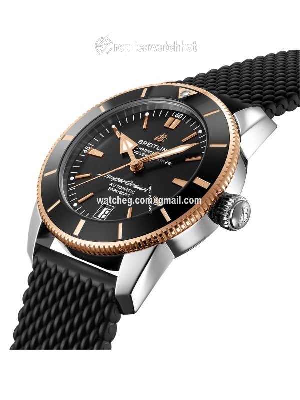 Breitling Superocean Heritage 42 Mens watch Unisex Automatic Gold Steel UB2010121 B1S1 3