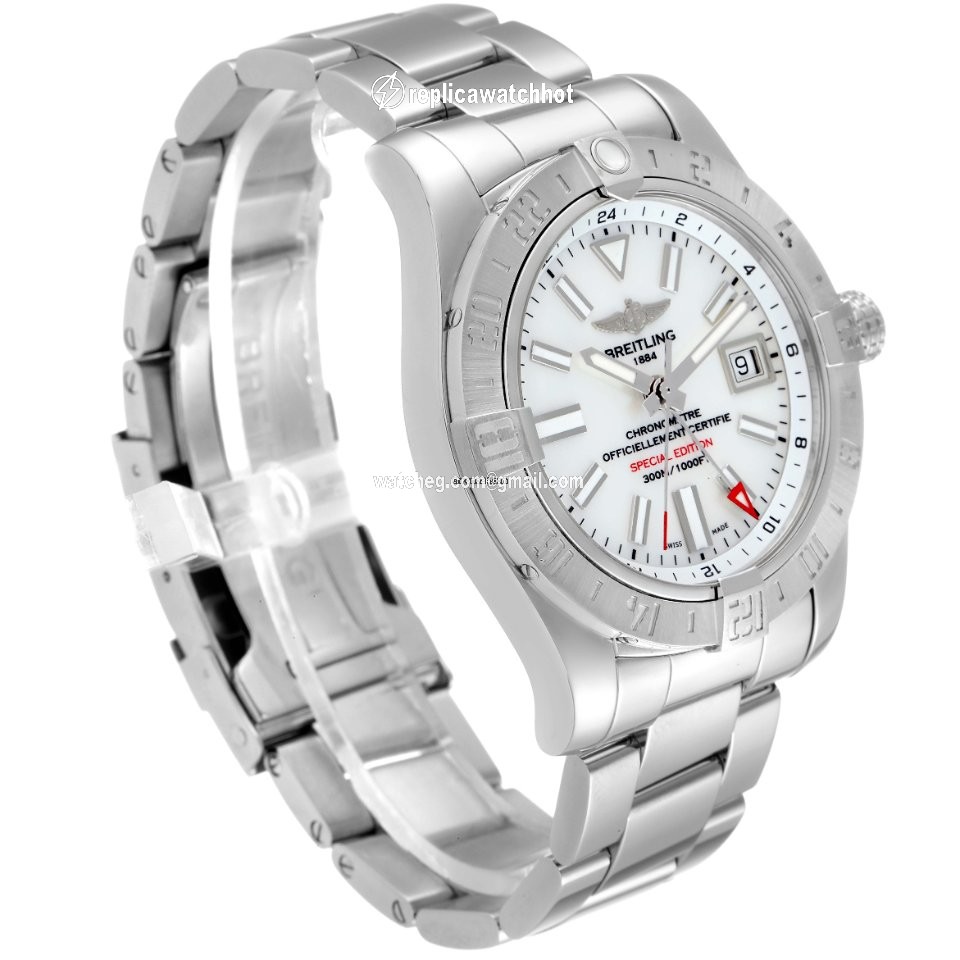Breitling Avenger II GMT Mens watch Unisex Automatic Steel A3239011-C872-170A 3