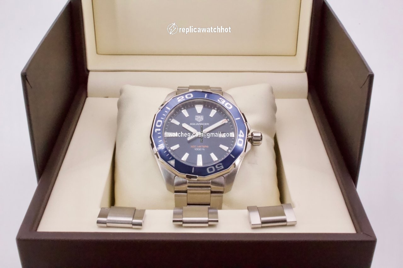 TAG Heuer Aquaracer Mens watch Unisex Quartz Steel WAY101C.BA0746 3