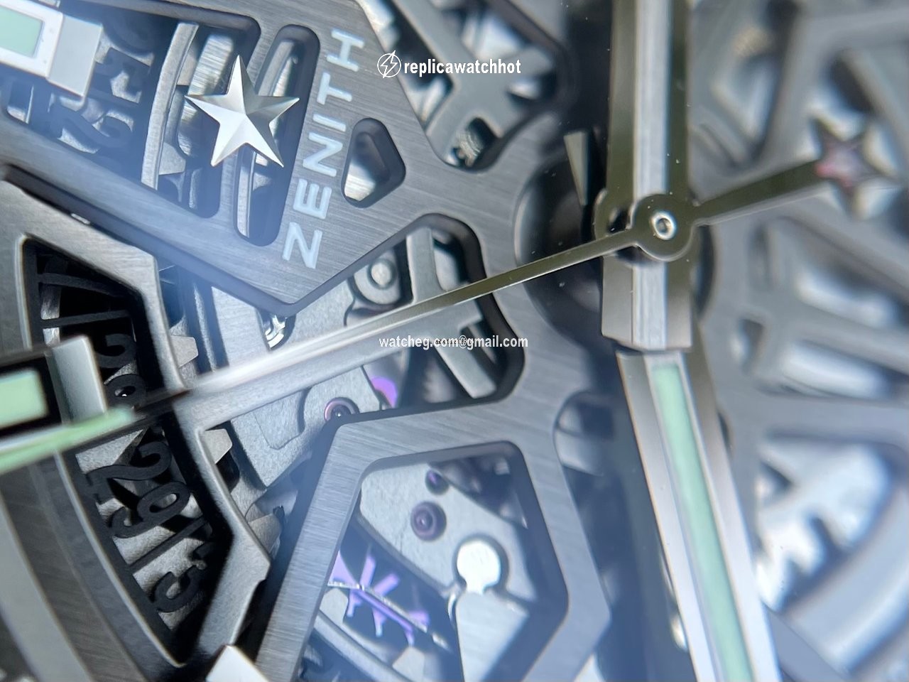 Zenith Defy Mens watch Unisex Automatic Carbon 10.9000.670 80.R795 3