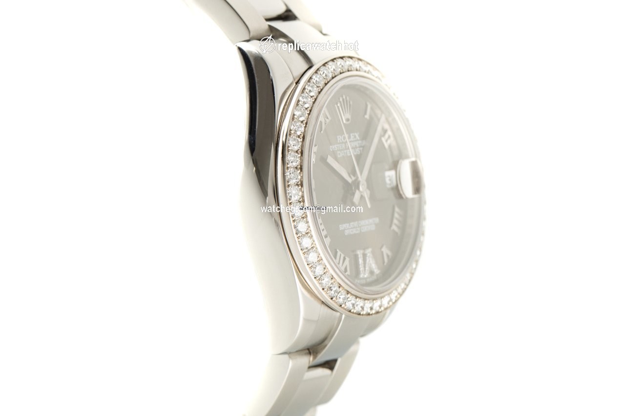 Rolex Datejust 31 Womens watch Gold Steel Automatic 178384 3