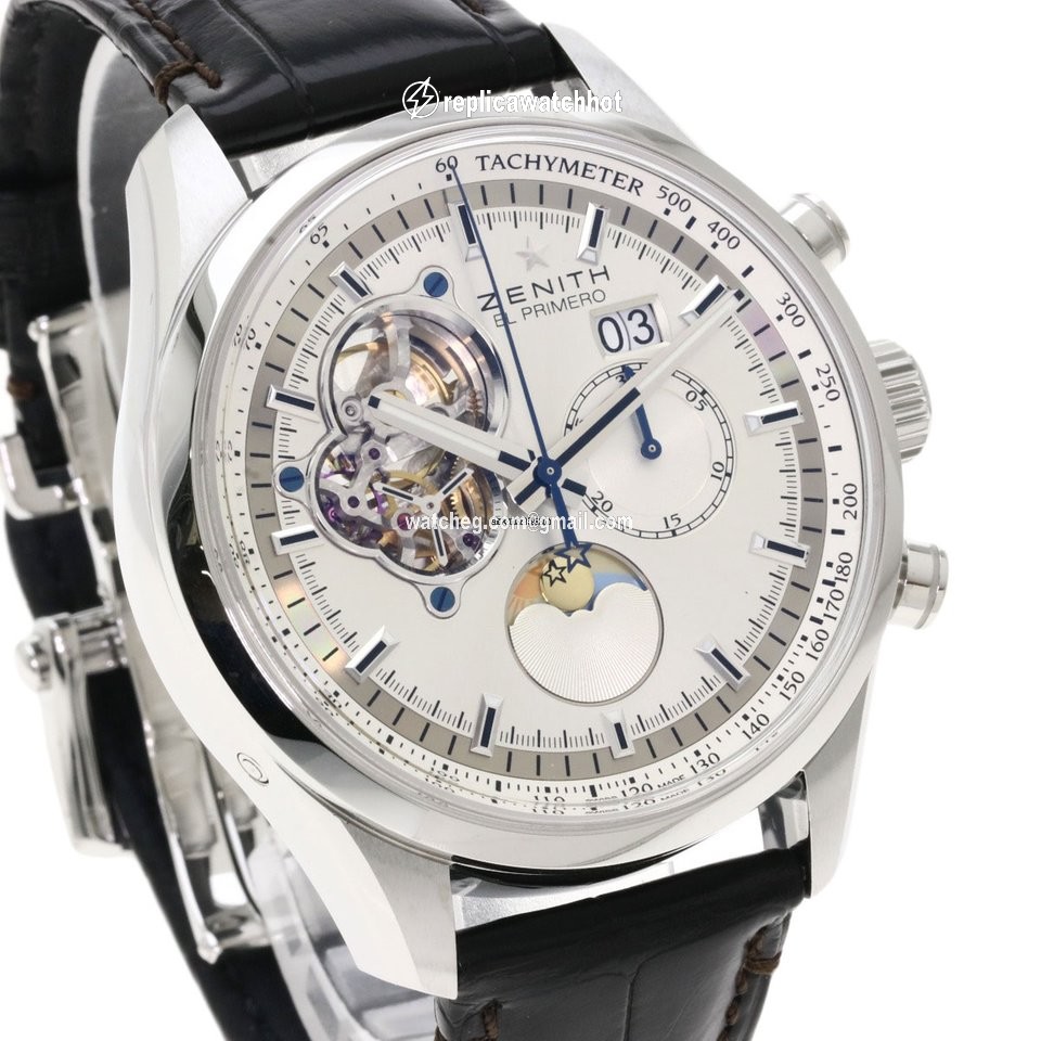 Zenith El Primero Mens watch Unisex Automatic Steel 03.2160.4047 3