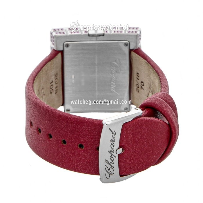 Chopard Ice Cube Womens watch Quartz White gold 13 6858 8-42 3