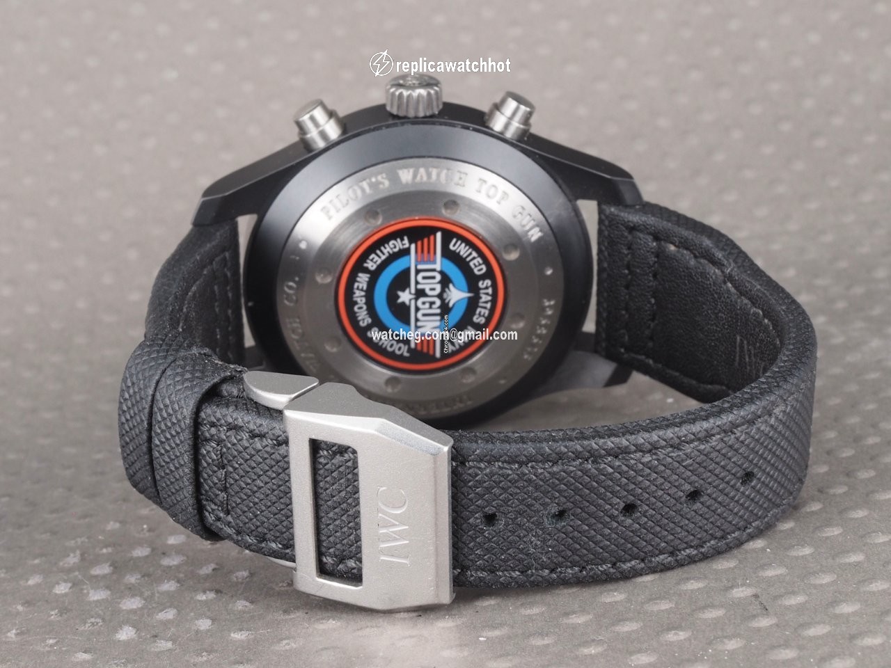 IWC Pilot Chronograph Top Gun Mens watch Unisex Automatic Ceramic IW388007 3