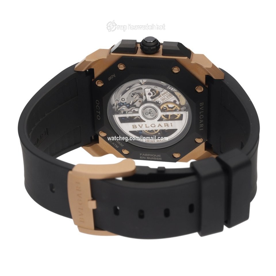 Bulgari Octo Mens watch Unisex Automatic Rose gold BGOP41BGLD 3