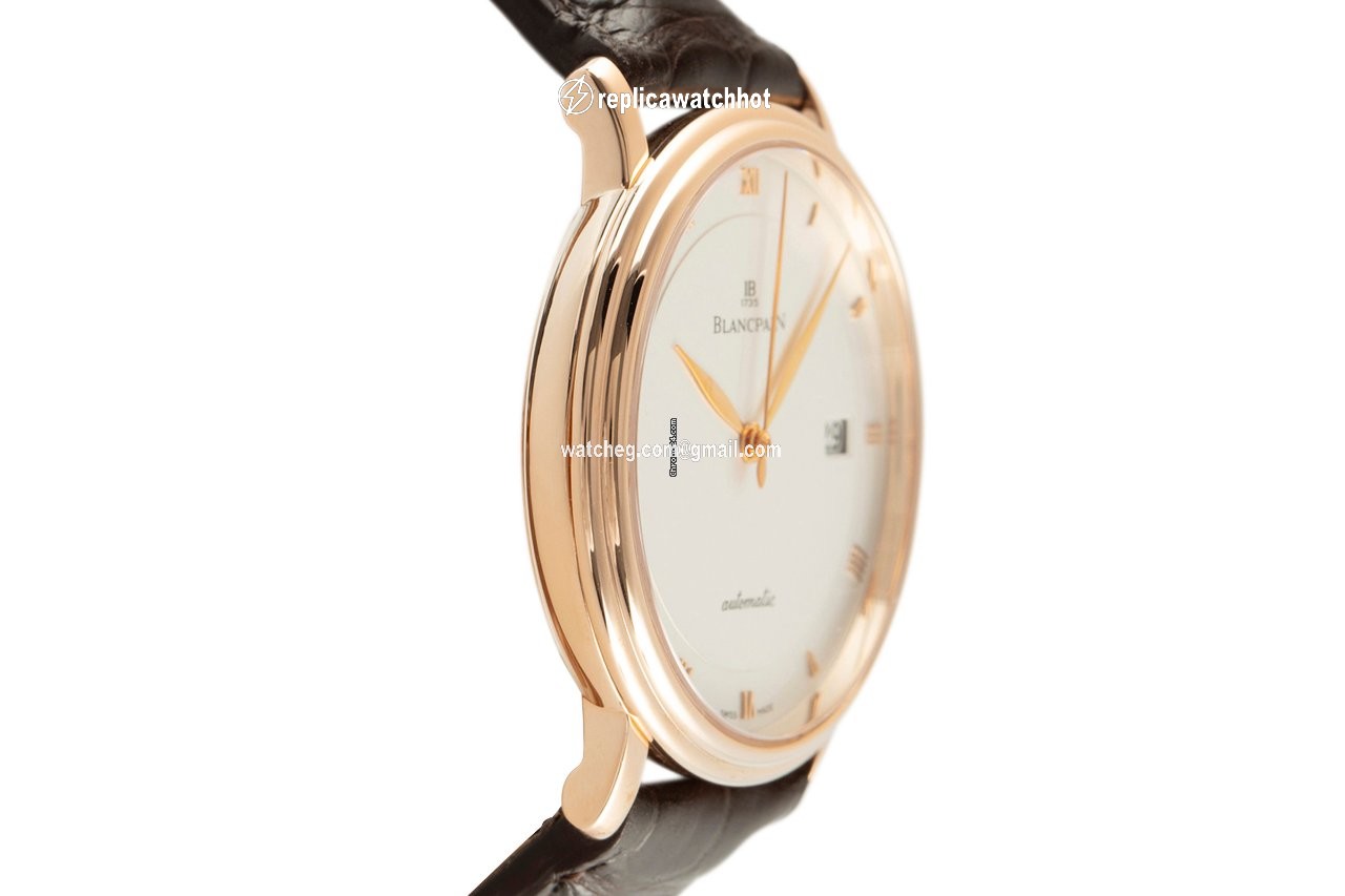 Blancpain Villeret Ultra-Slim Mens watch Unisex Automatic Red gold 6223 3642 55A 3