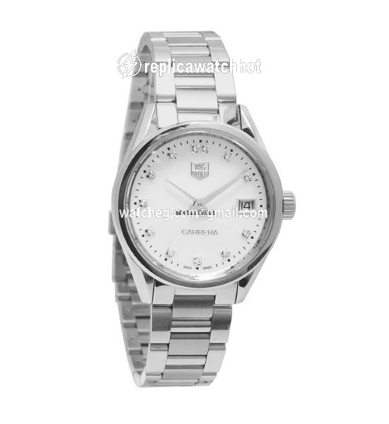 TAG Heuer Carrera Lady Womens watch Quartz Steel WAR1314 3