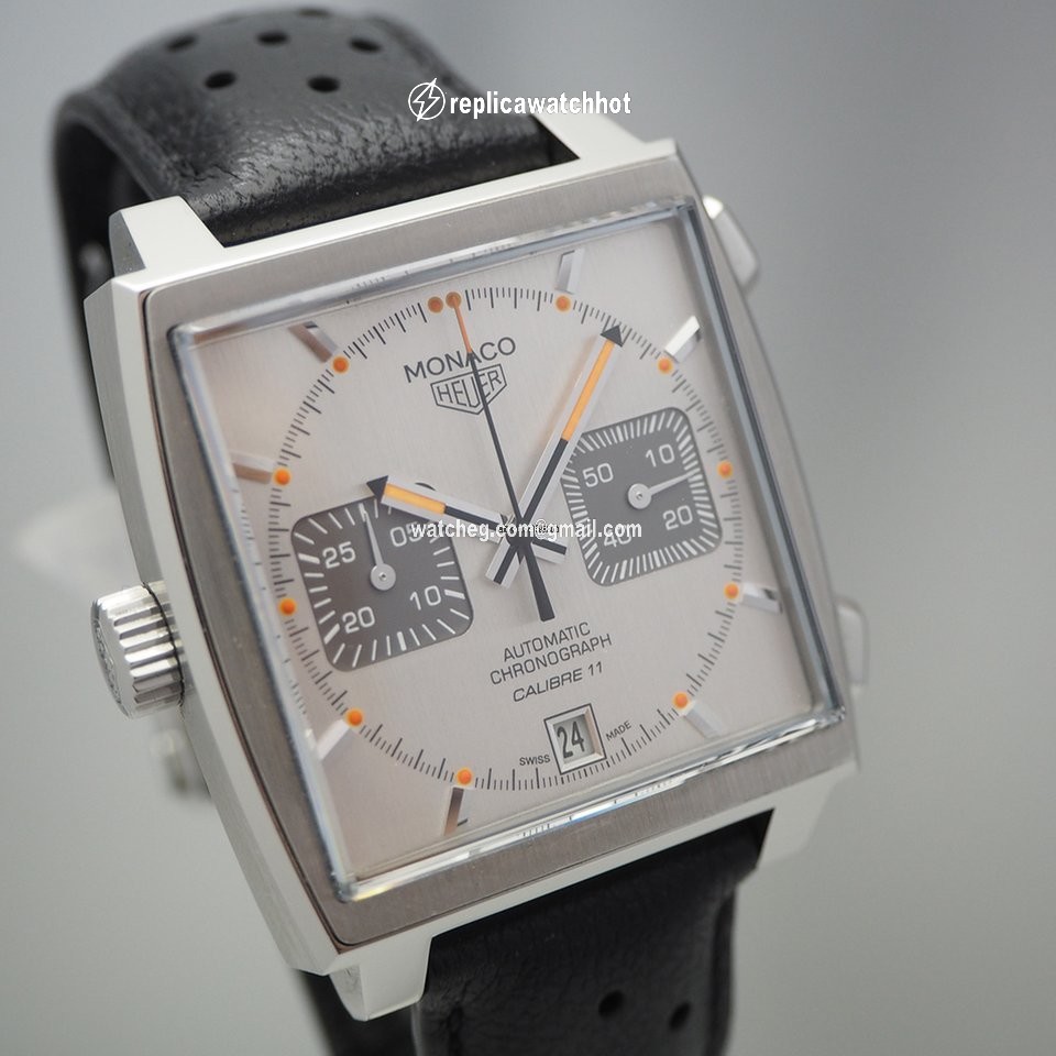 TAG Heuer Monaco Calibre 11 Automatic Steel CAW211C-0 3