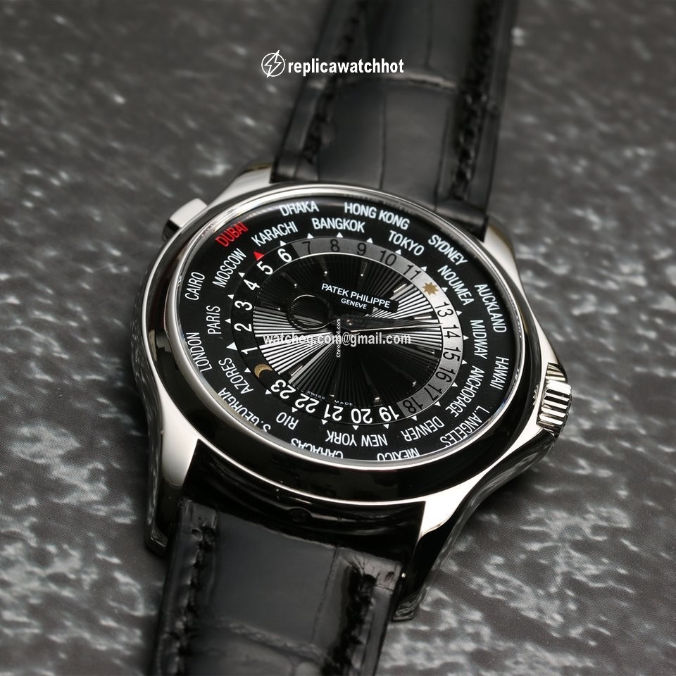 Patek Philippe World Time Mens watch Unisex Automatic Platinum 5130P-014 3