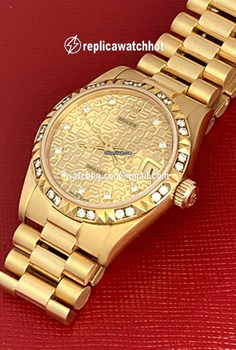 Rolex Datejust 31 Mens watch Unisex Yellow gold Automatic 68258 3