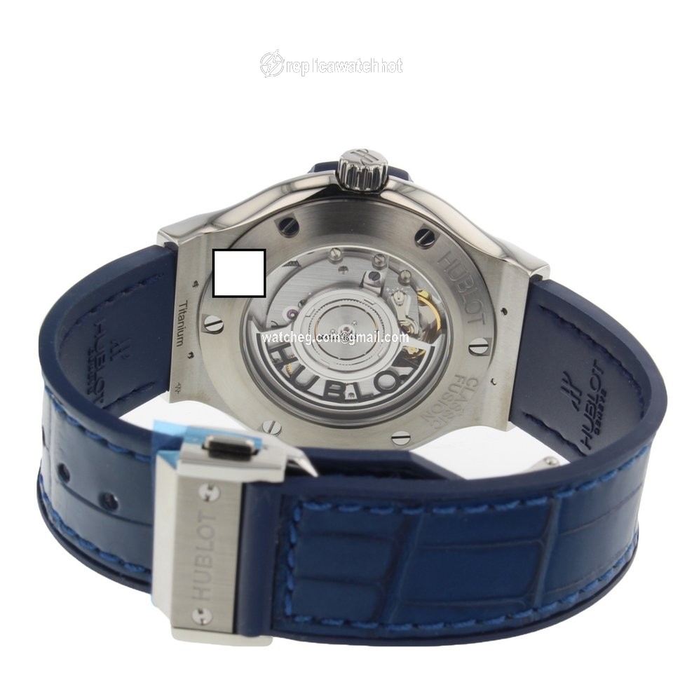 Hublot Classic Fusion Blue Mens watch Unisex Automatic Titanium 565NX7170LR 3