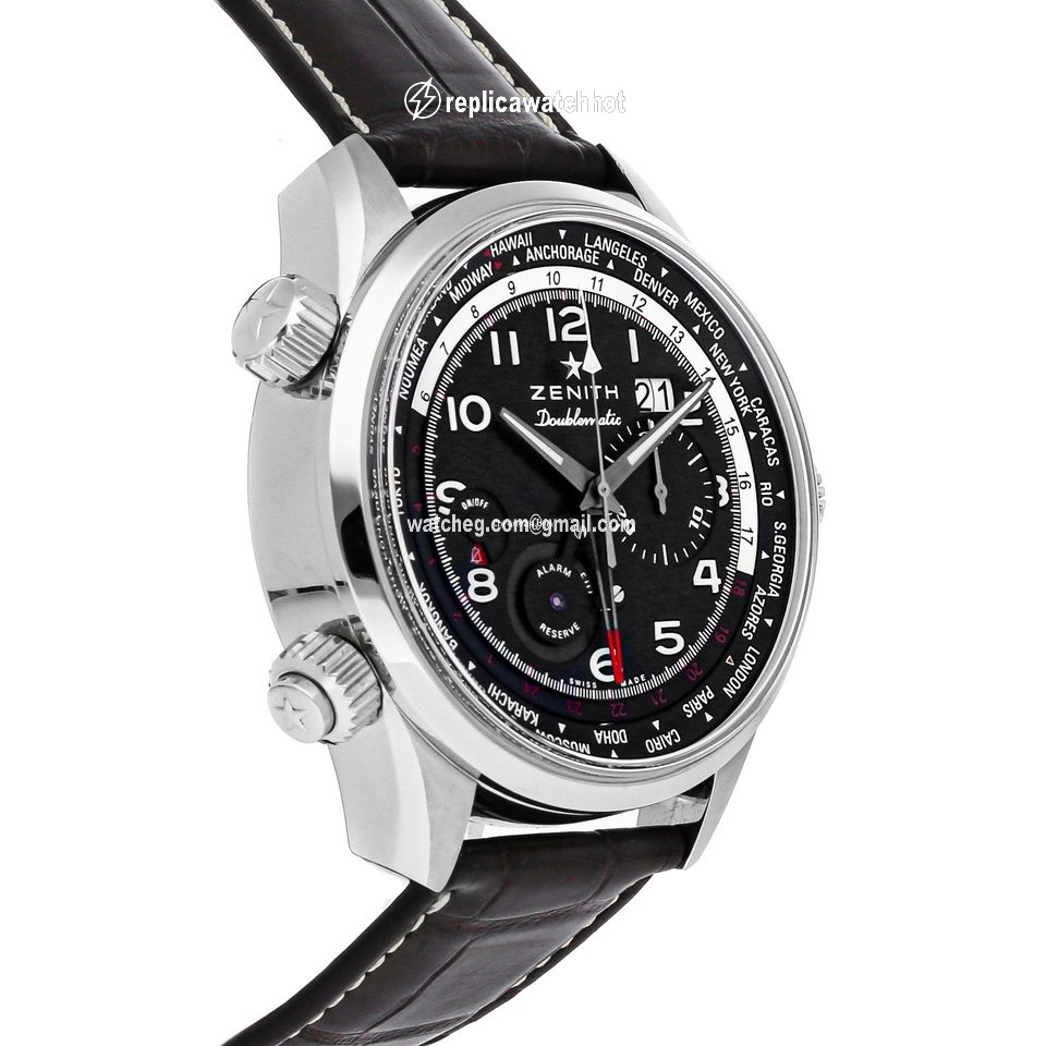 Zenith El Primero Doublematic Mens watch Unisex Automatic Steel 03.2400.4046 21.C721 3