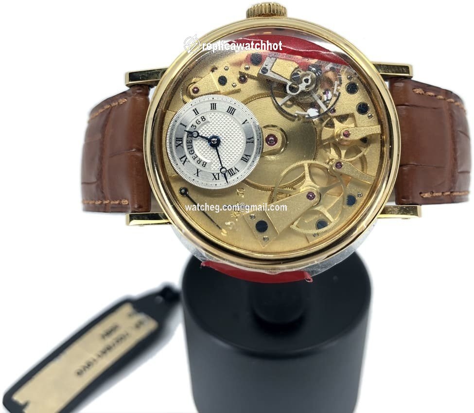 Breguet Tradition Mens watch Unisex Manual winding Yellow gold 7027BA 11 9V6 3