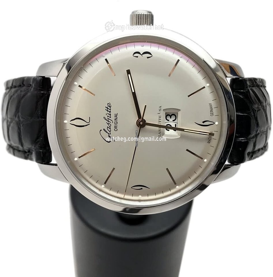Glashtte Original Sixties Panorama Date Mens watch Unisex Automatic Steel 39-47-01-02-04 3