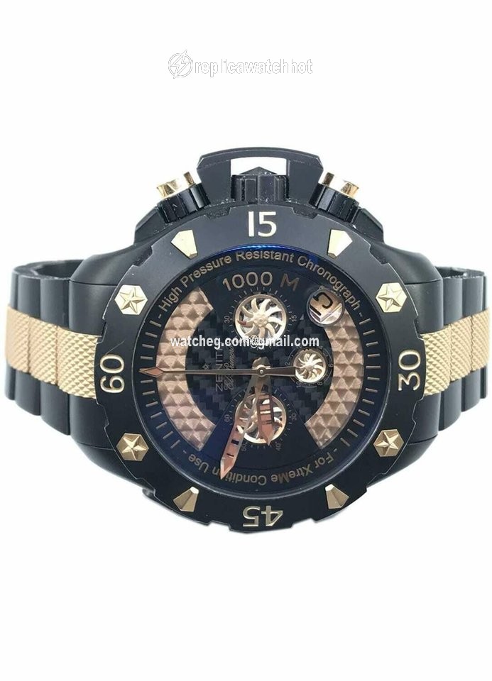 Zenith Defy Mens watch Unisex Automatic Gold Steel 96-0528-4000-21-M528 3