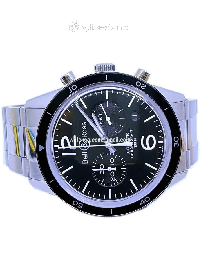 Bell & Ross BR V1 Mens watch Unisex Automatic Steel BRV126-BL-BE-SST 3