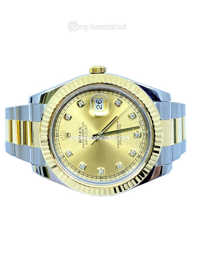 Rolex Datejust II Mens watch Unisex Gold Steel Automatic II 116333 3