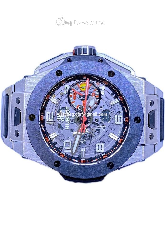 Hublot Big Bang Ferrari Mens watch Unisex Automatic Titanium 401.NM.0123.NM 3