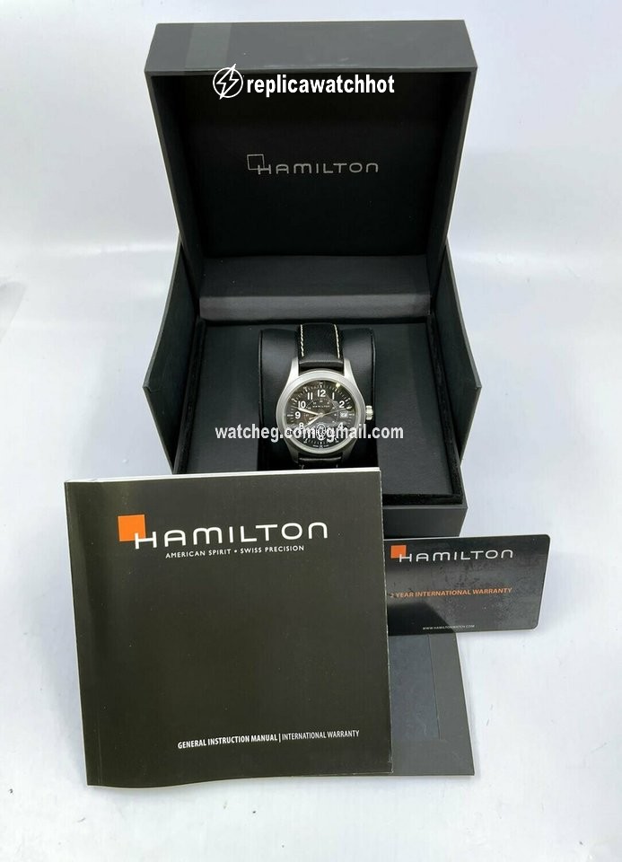 Hamilton Mens watch Unisex Manual winding Steel H69519133 3