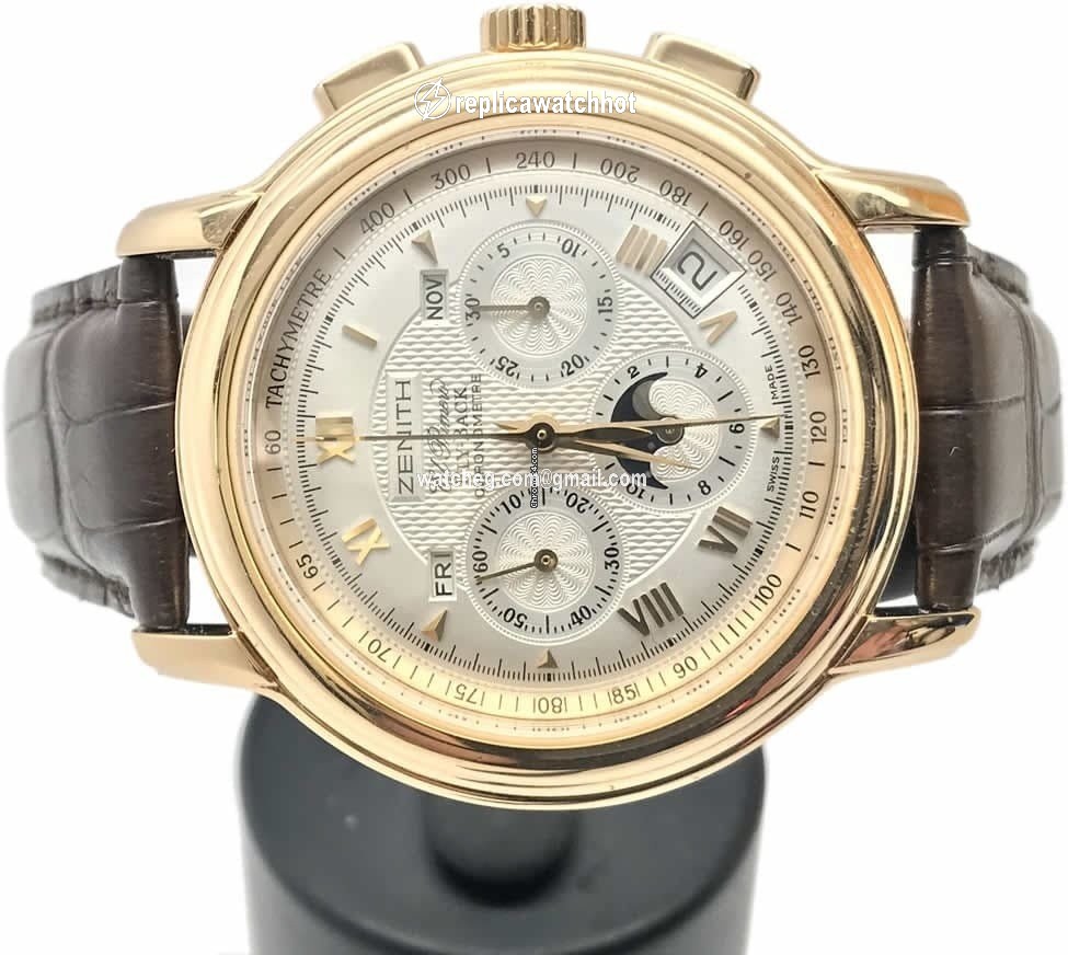 Zenith Mens watch Unisex Automatic Yellow gold 1240 3