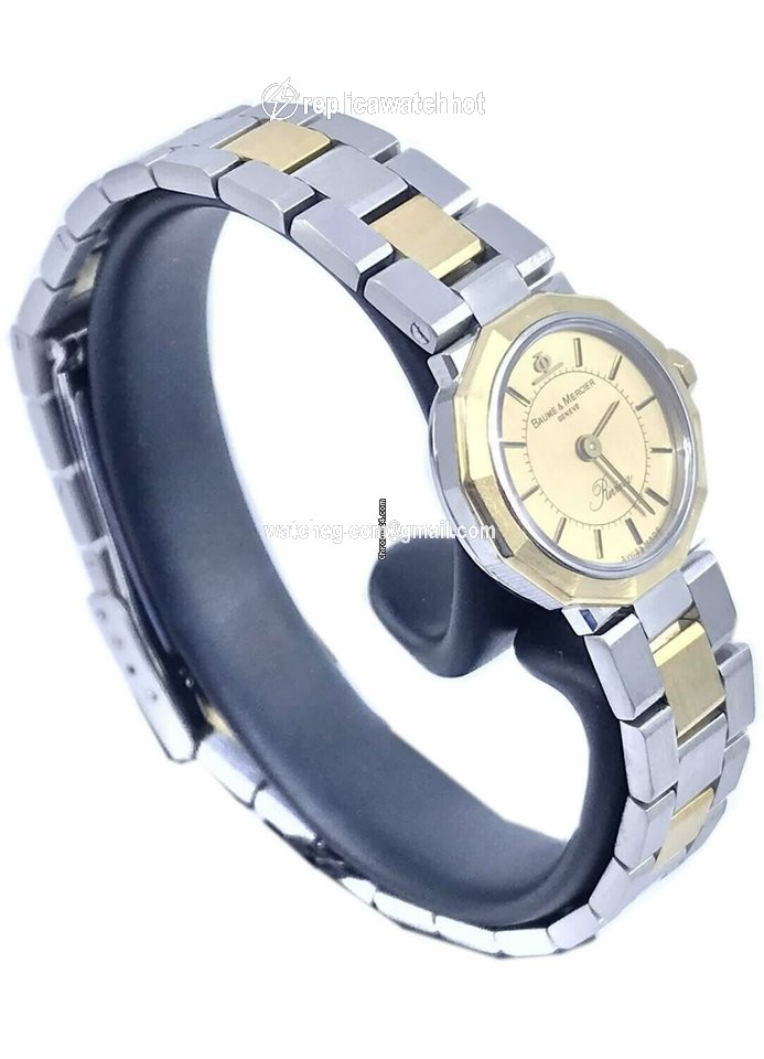 Baume & Mercier Womens watch Quartz Gold Steel 5220 SS 3