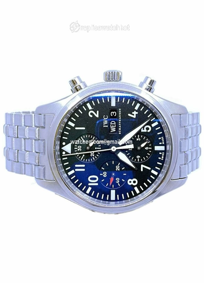 IWC Pilot Chronograph Mens watch Unisex Automatic Steel IW3717.04 3
