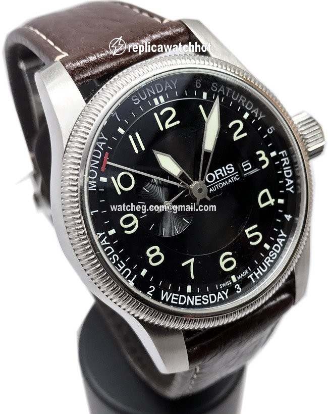 Oris Big Crown Small Second Pointer Day Mens watch Unisex Automatic Steel 01-745-7688-4034-07-5-22-77FC 3