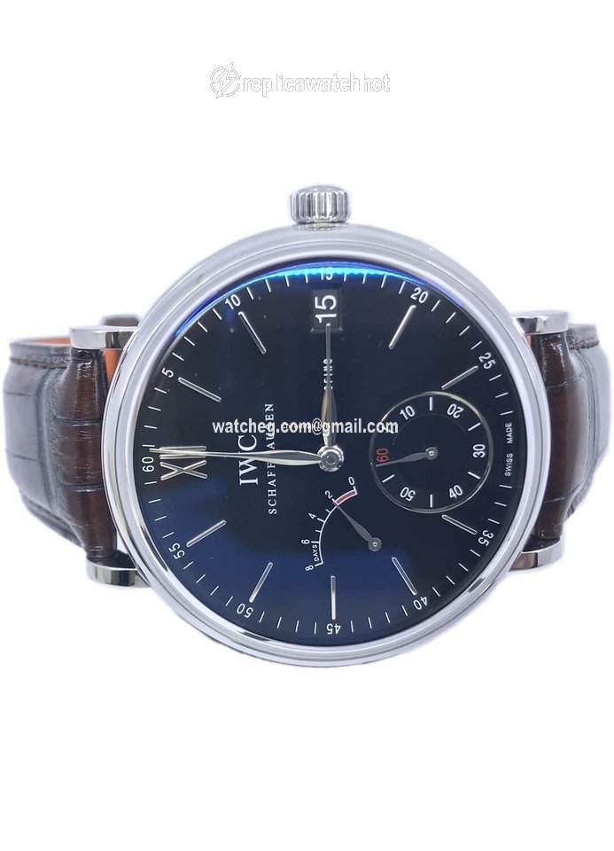 IWC Portofino Hand-Wound Mens watch Unisex Manual winding Steel IW5101-02 3