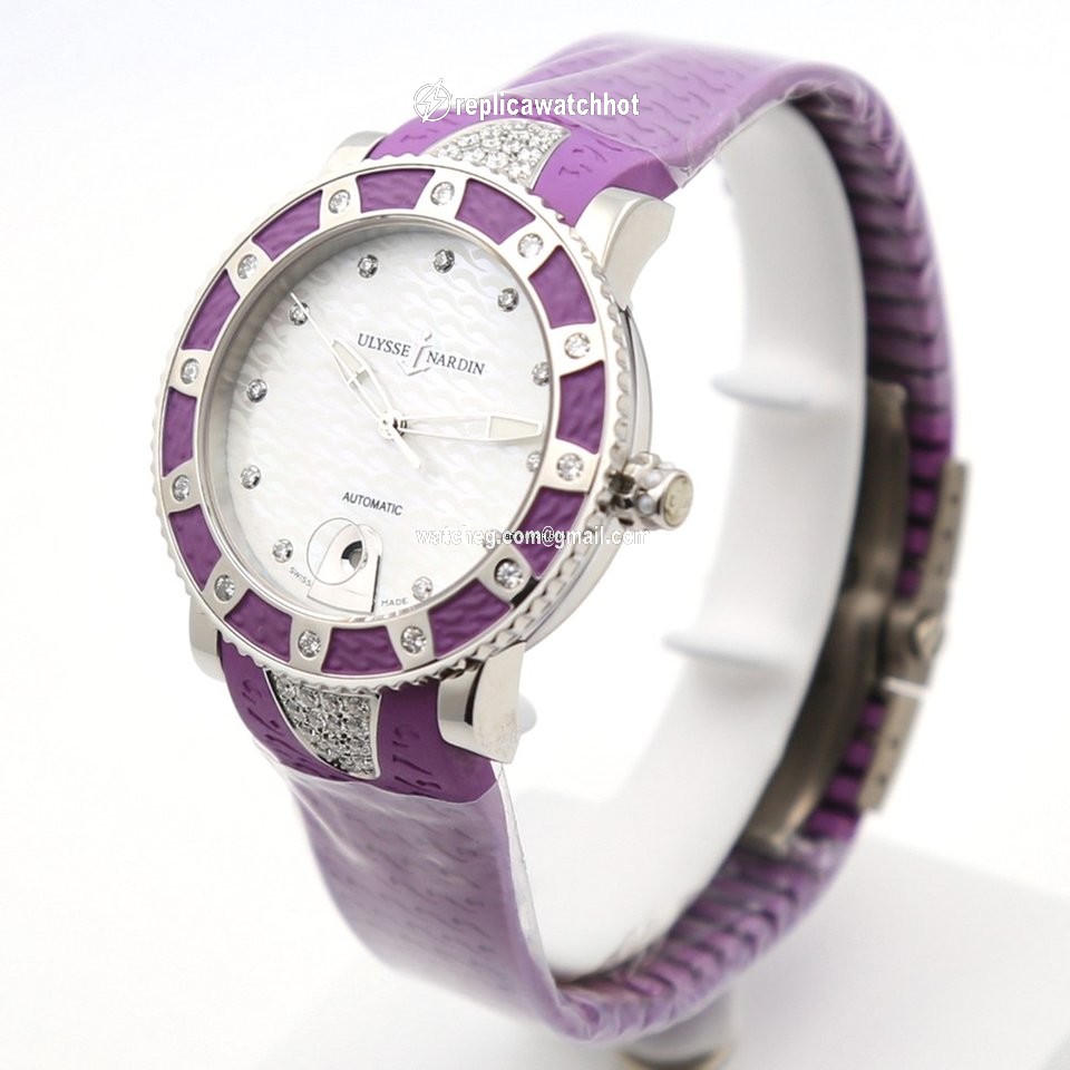 Ulysse Nardin Lady Diver Womens watch Automatic Steel 8103-101E-3C 10.17 3