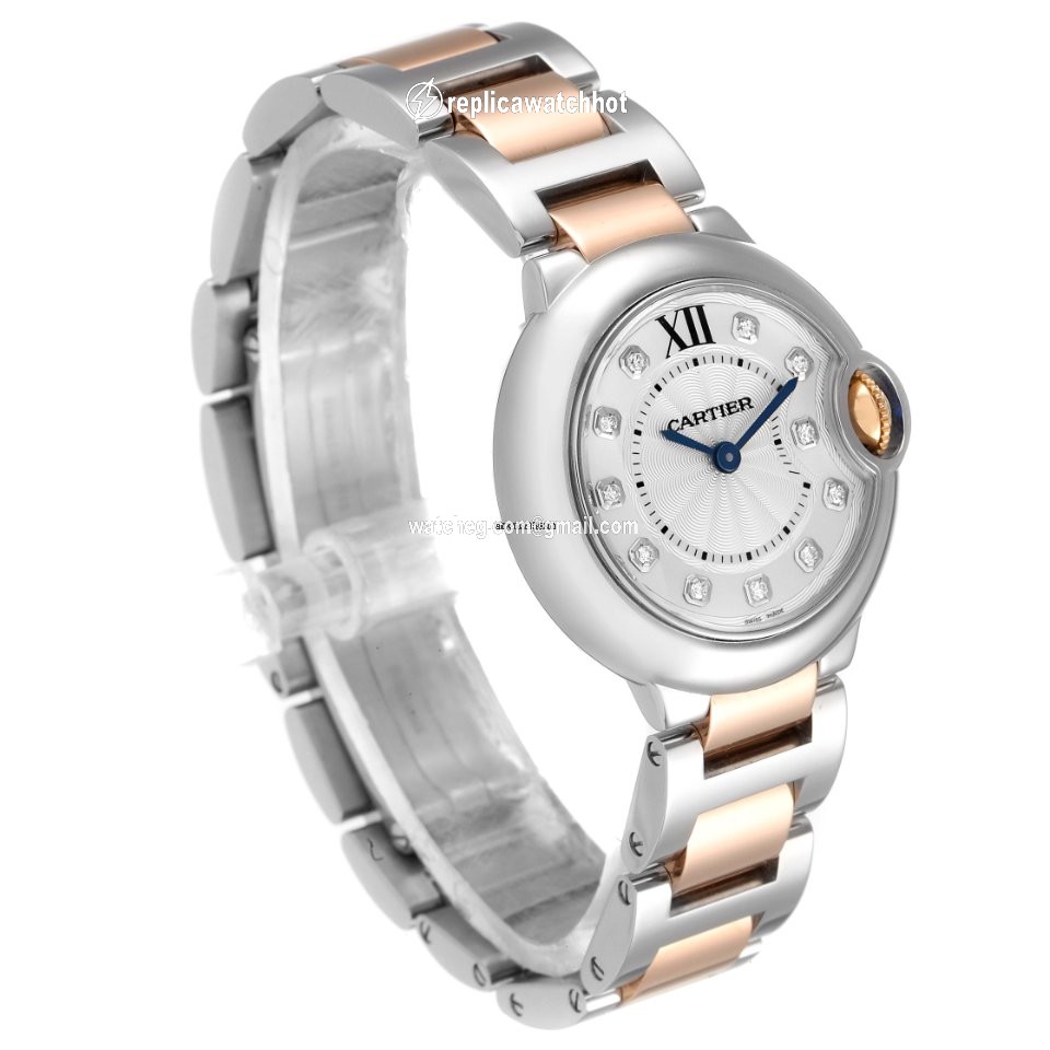 Cartier Ballon Bleu 28mm Womens watch Quartz Steel WE902030 3