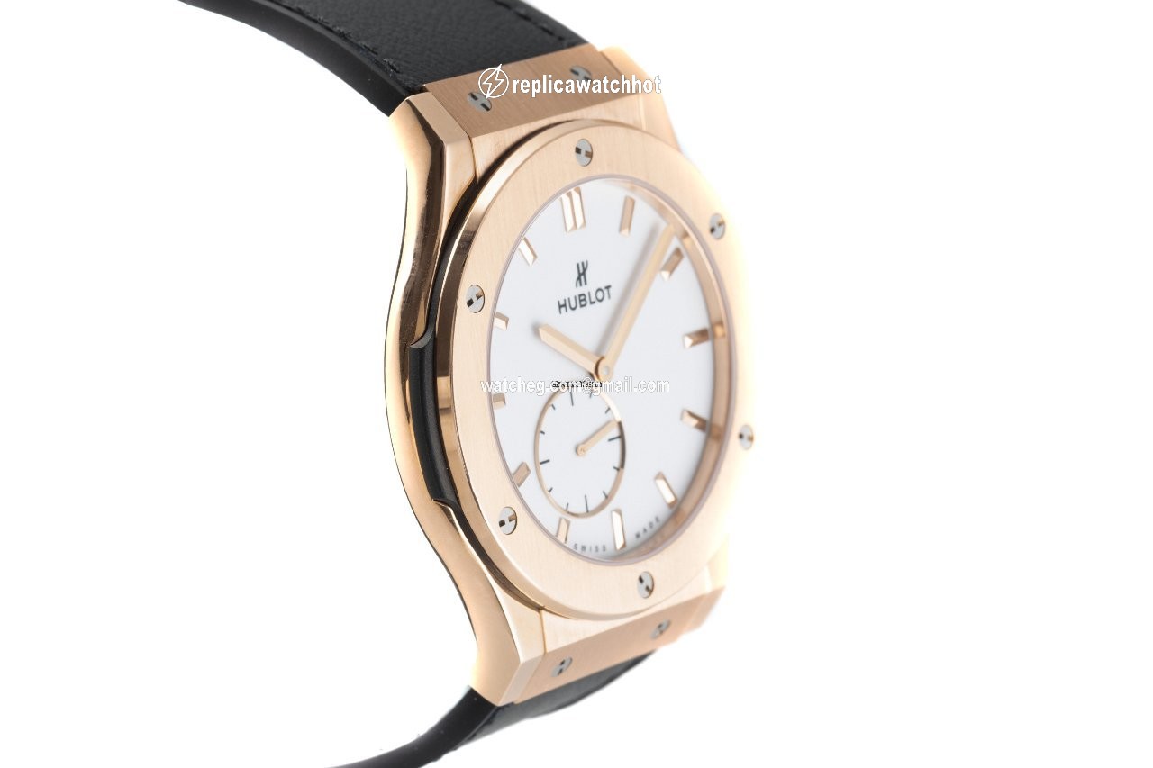 Hublot Classic Fusion Ultra-Thin Mens watch Unisex Manual winding Red gold 515.OX.2210.LR 3