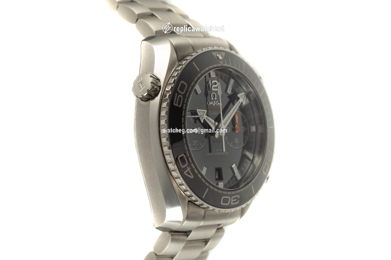 Omega Seamaster Planet Ocean Chronograph Mens watch Unisex Automatic Steel 215.30.46.51.01.001 3