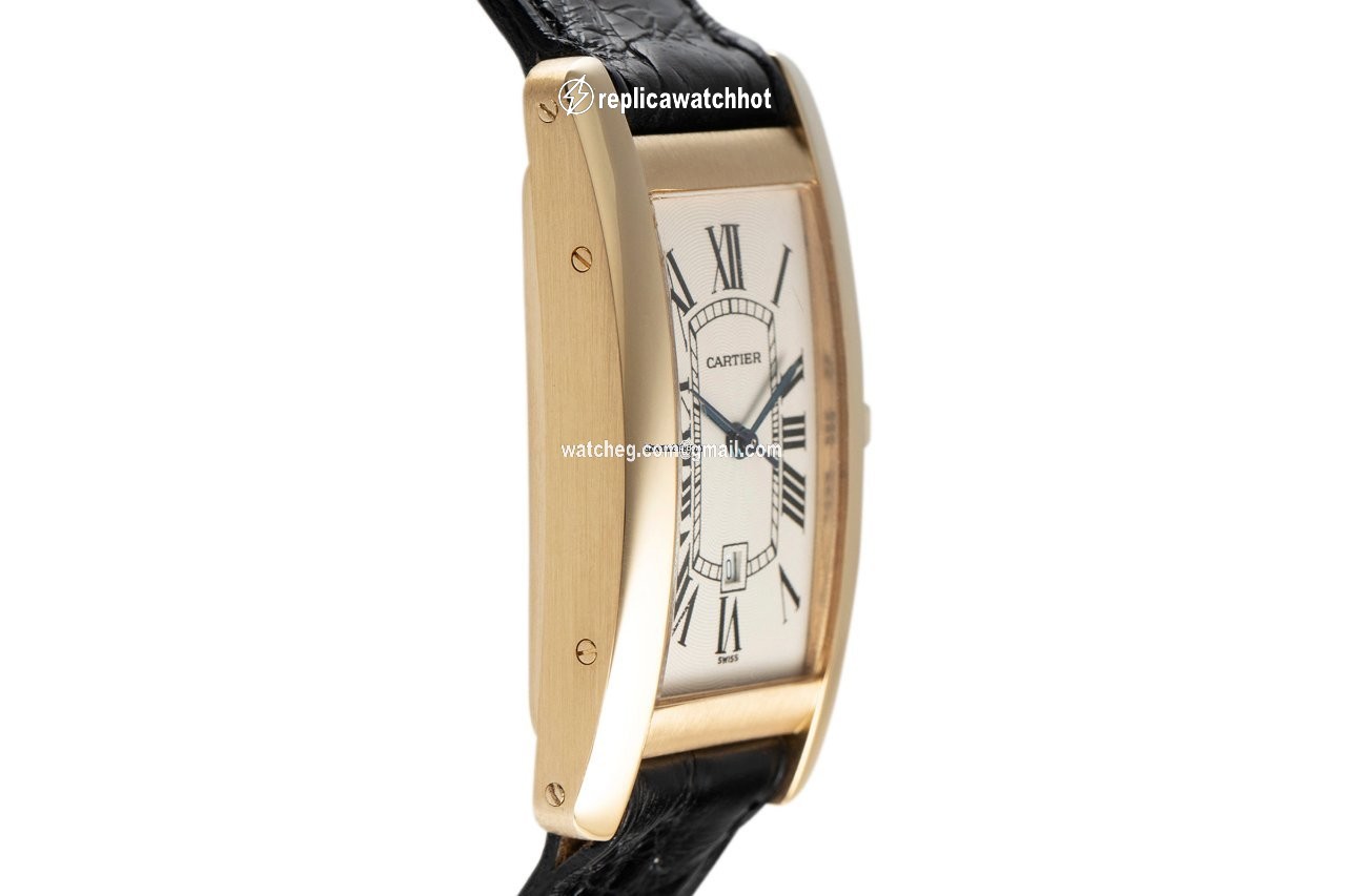 Cartier Tank Americaine Mens watch Unisex Automatic Yellow gold 2483 3