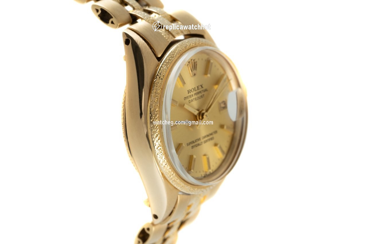 Rolex Lady-Datejust Womens watch Yellow gold Automatic 6701 3