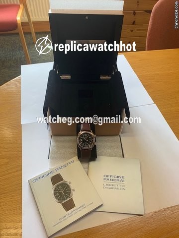 Panerai Radiomir GMT Mens watch Unisex Automatic Steel PAM98 3