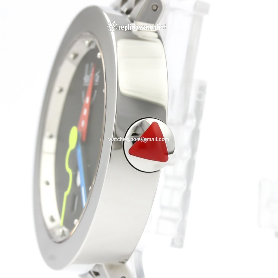 Alain Silberstein Mens watch Unisex Automatic Steel OS11 3