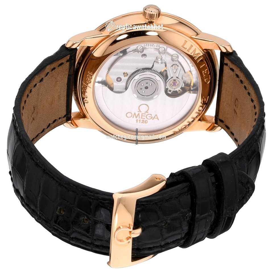 Omega De Ville Mens watch Unisex Automatic Rose gold 4601.54.11 3