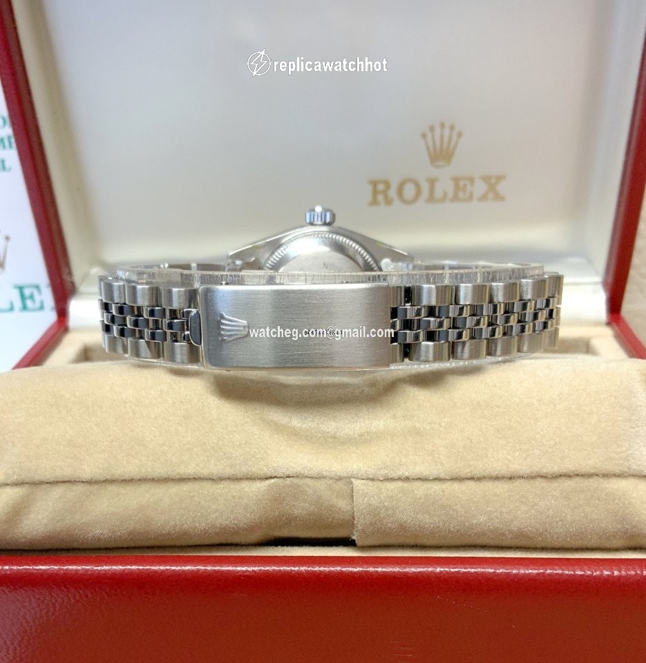 Rolex Oyster Perpetual Lady Date Womens watch Steel Automatic 69240 3