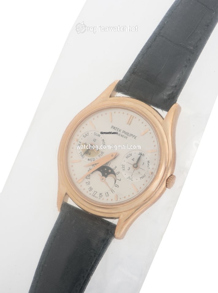 Patek Philippe Perpetual Calendar Mens watch Unisex Automatic Rose gold 3940R-011 3